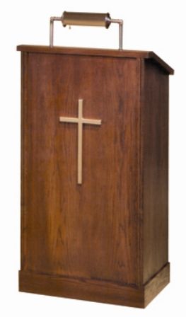 Lectern 6550 Extended Shelf Lamp Mike Two